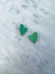 Mini Hearts - Groen